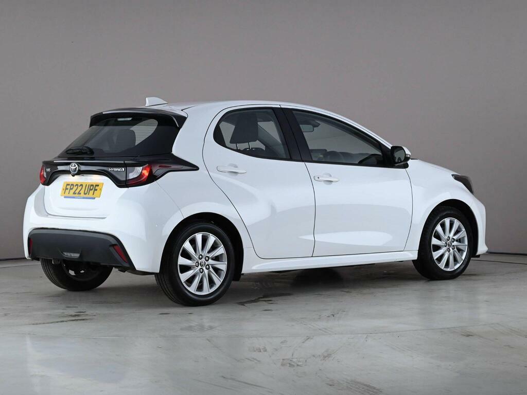 Toyota Yaris 1.5 Vvt-h Icon E-cvt Euro 6 Ss FP22UPF White #6