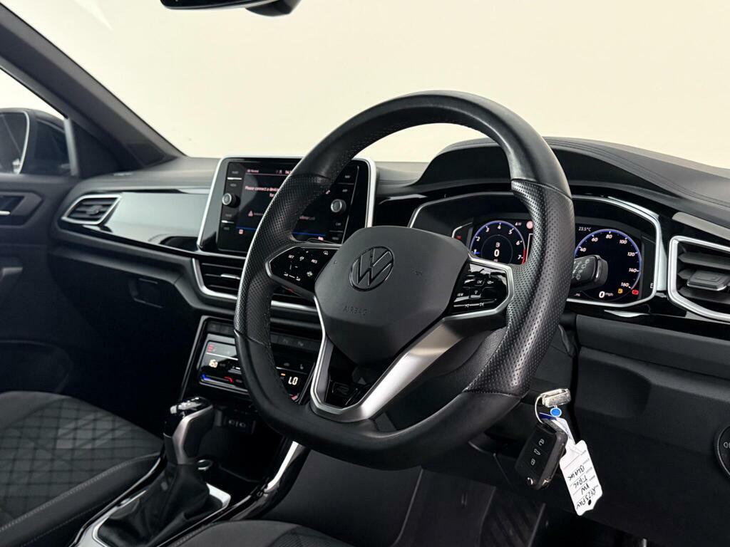 Volkswagen T-Roc 1.5 Tsi R-line Dsg Euro 6 Ss RF23FUV Black #3