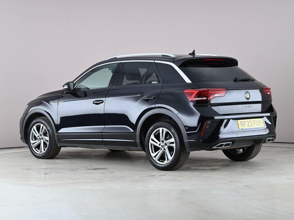 Volkswagen T-Roc 1.5 Tsi R-line Dsg Euro 6 Ss RF23FUV Black #6