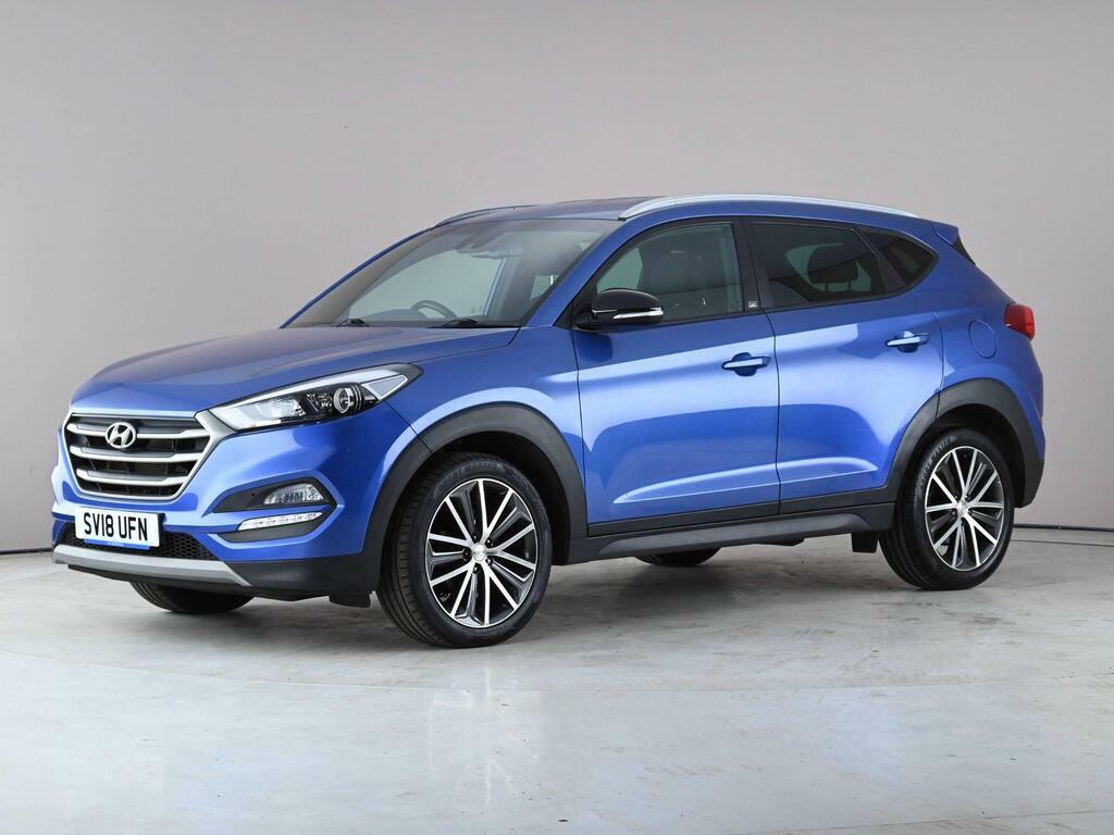 Hyundai Tucson 1.6 T-gdi Go Se Dct Euro 6 Blue #2