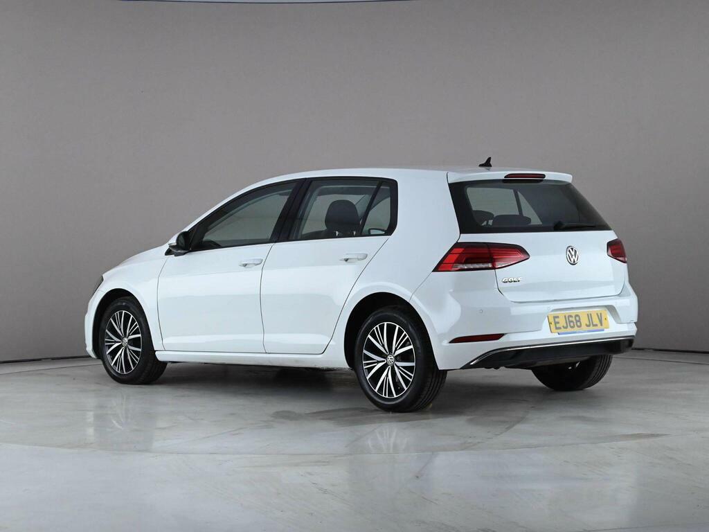 Volkswagen Golf 1.6 Tdi Se Nav Dsg Euro 6 Ss EJ68JLV White #6
