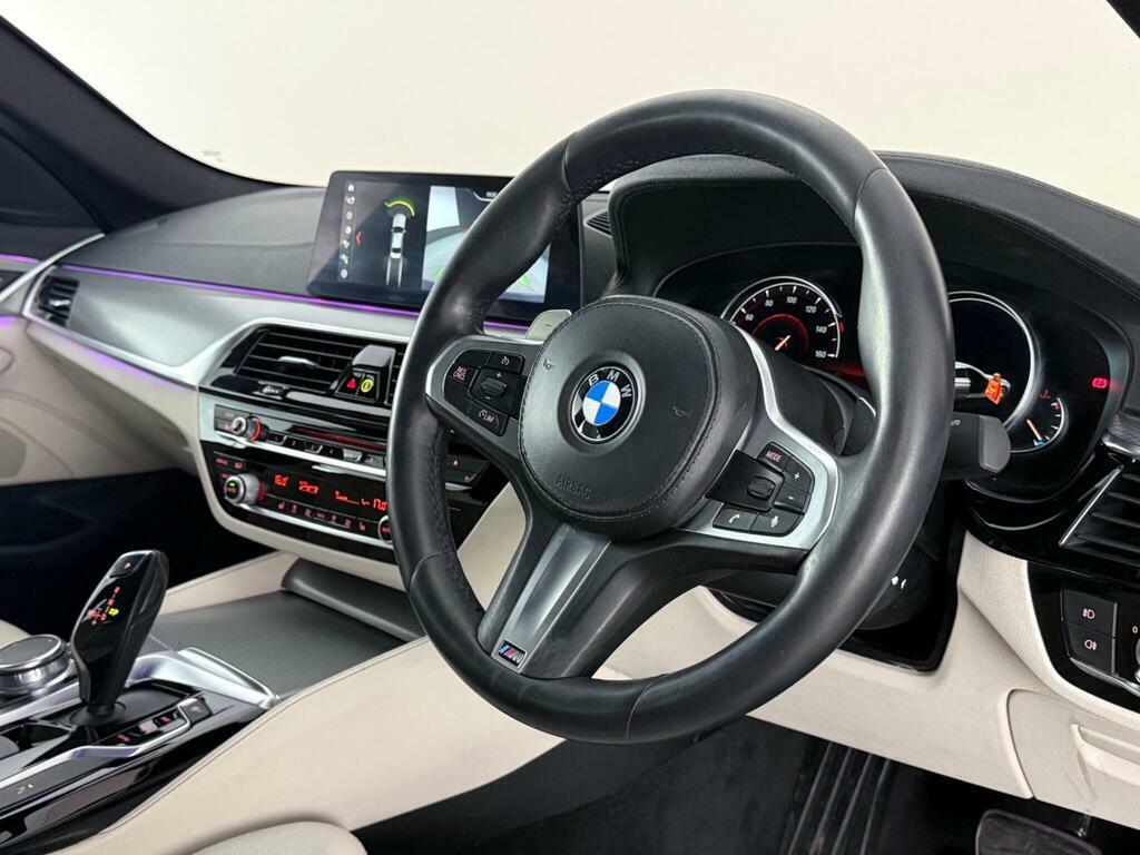 BMW 5 Series 2.0 520D M Sport Euro 6 Ss LY67OSA Black #3