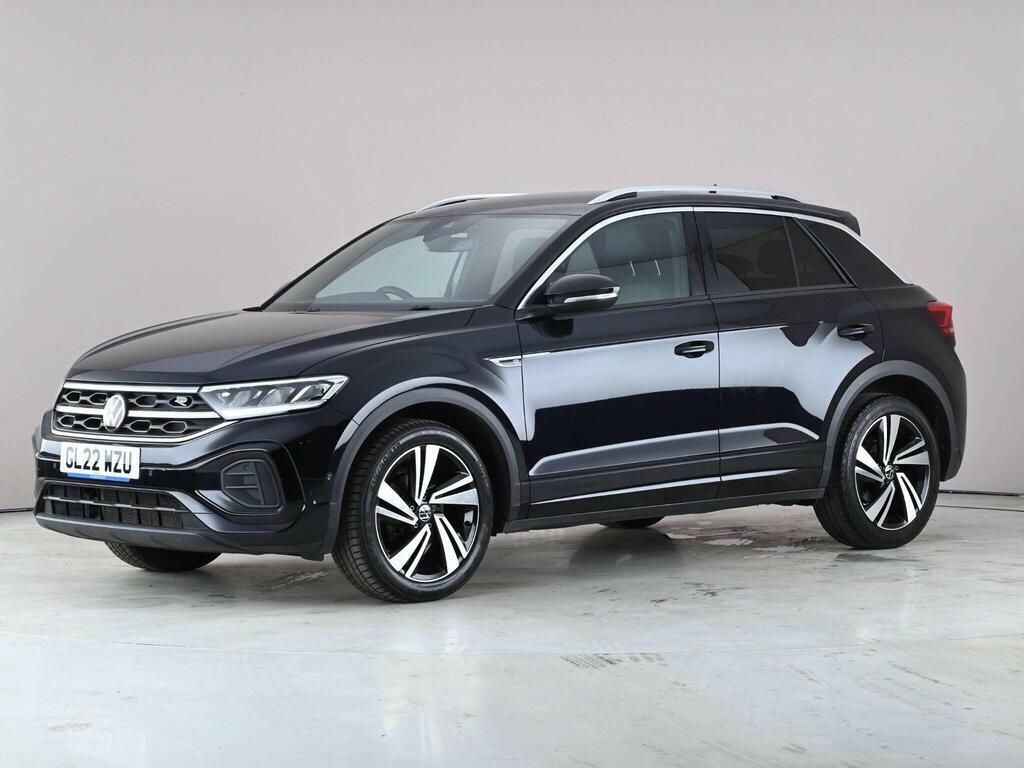 Volkswagen T-Roc 1.5 Tsi R-line Dsg Euro 6 Ss GL22WZU Black #2