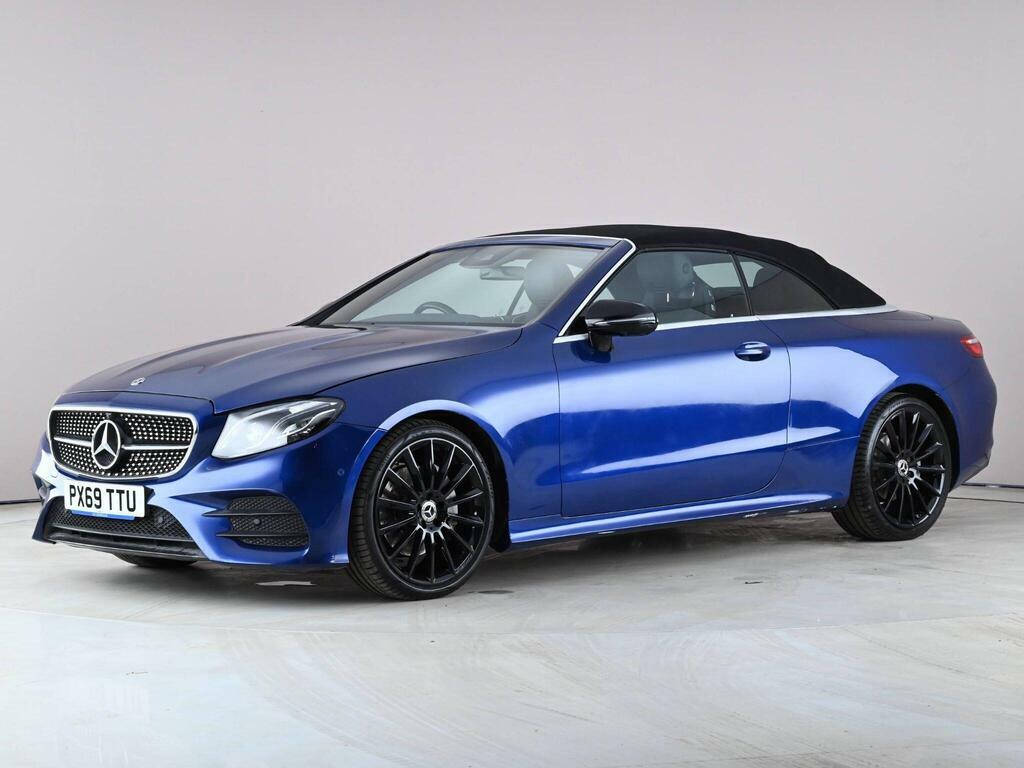 Mercedes-Benz E Class 2.0 E220d Amg Line Cabriolet G-tronic Euro 6 Ss PX69TTU Blue #2