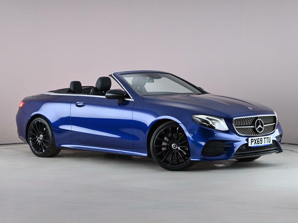 Mercedes-Benz E Class 2.0 E220d Amg Line Cabriolet G-tronic Euro 6 Ss Blue