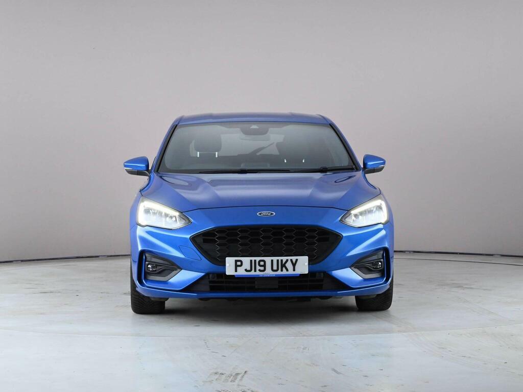 Ford Focus 1.0T Ecoboost St-line Euro 6 Ss PJ19UKY Blue #4