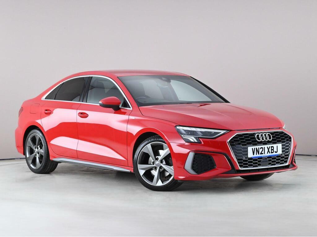 Audi A3 1.0 Tfsi 30 S Line Euro 6 Ss VN21XBJ Red