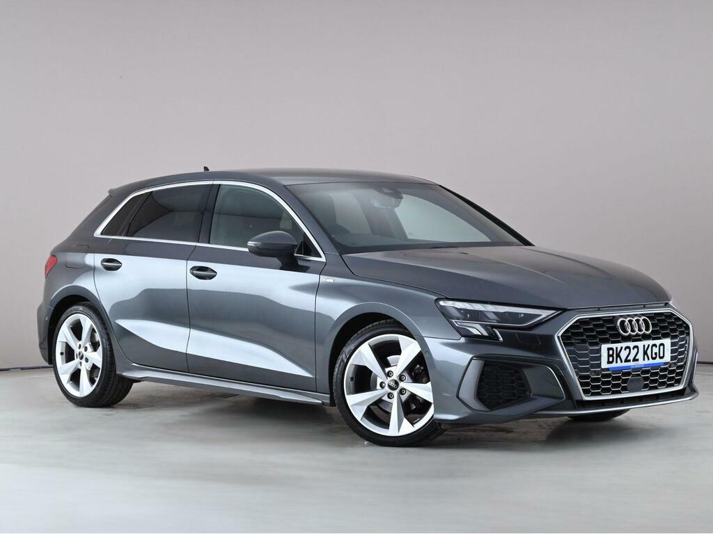 Audi A3 1.5 Tfsi 35 S Line Sportback S Tronic Euro 6 Ss Grey