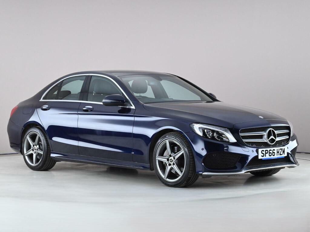 Mercedes-Benz C Class 2.1 C220d Amg Line 7G-tronic Euro 6 Ss Blue