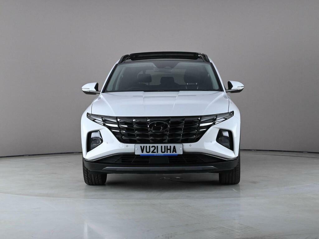 Hyundai Tucson 1.6 H T-gdi Ultimate Euro 6 Ss VU21UHA White #5