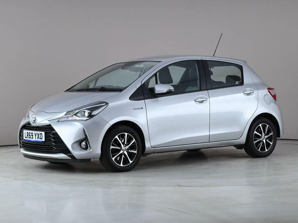 Toyota Yaris 1.5 Vvt-h Icon Tech E-cvt Euro 6 Ss LR69YXO Silver #2