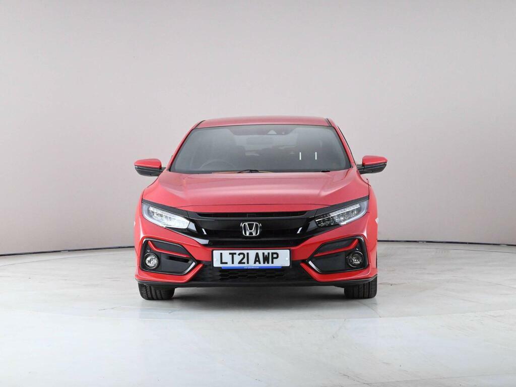 Honda Civic 1.0 Vtec Turbo Sr Euro 6 Ss Red #5