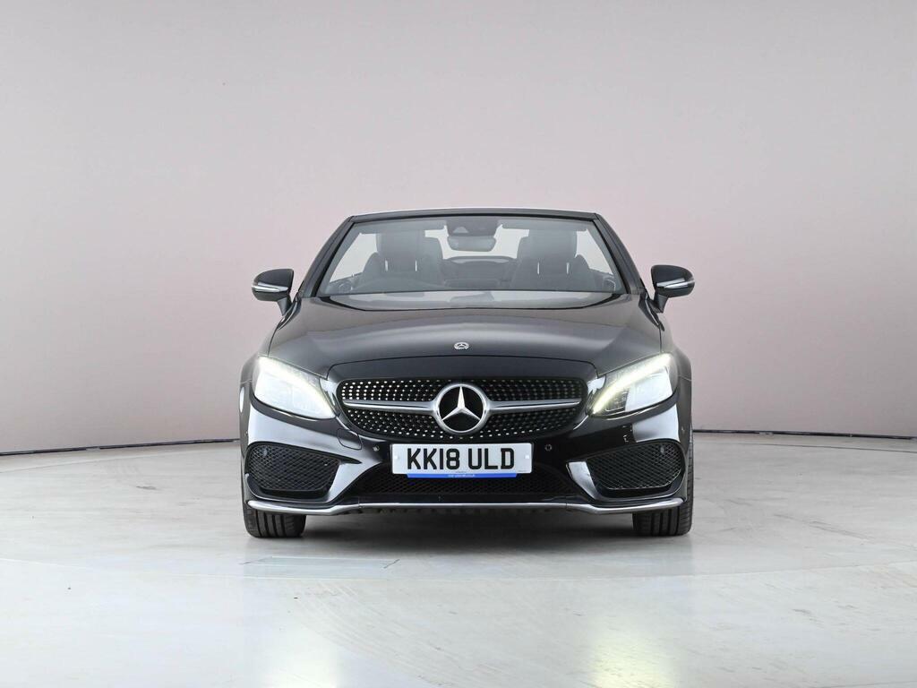 Mercedes-Benz C Class 2.0 C200 Amg Line Premium Plus Cabriolet G-troni KK18ULD Black #5