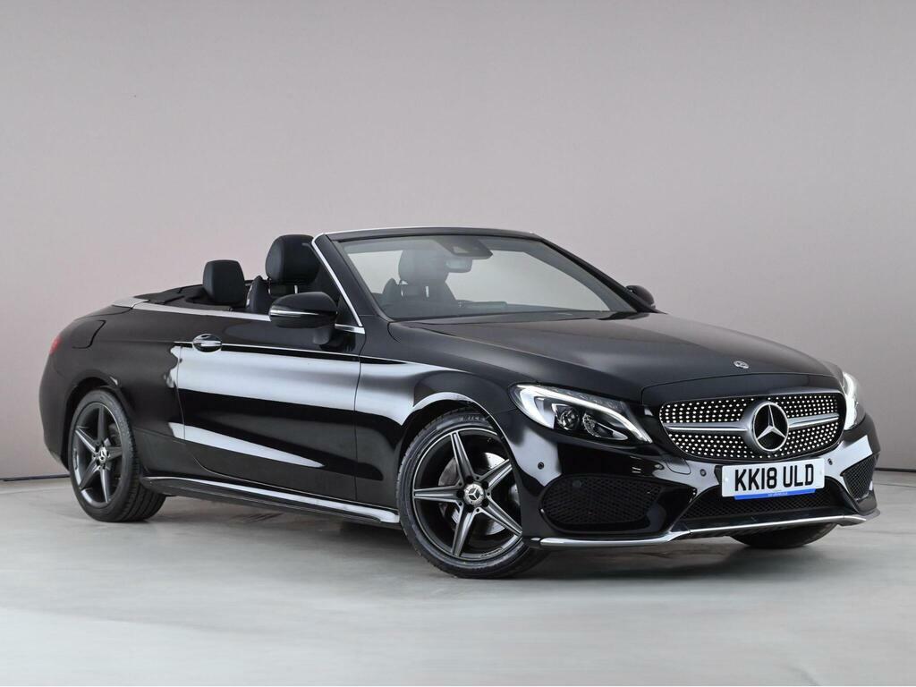 Mercedes-Benz C Class 2.0 C200 Amg Line Premium Plus Cabriolet G-troni Black