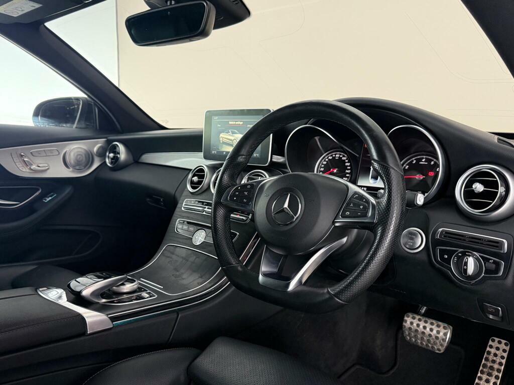 Mercedes-Benz C Class 2.0 C200 Amg Line Premium Plus Cabriolet G-troni KK18ULD Black #3