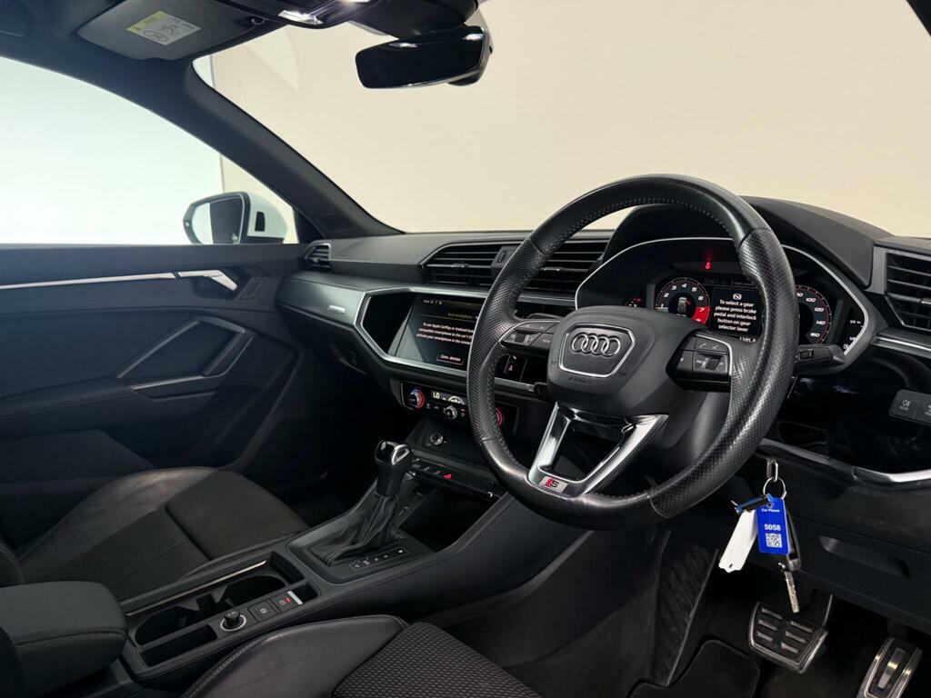 Audi Q3 2.0 Tfsi 45 S Line S Tronic Quattro Euro 6 Ss 5 EG68HNP White #2