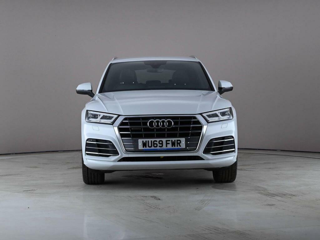 Audi Q5 2.0 Tdi 40 S Line S Tronic Quattro Euro 6 Ss WU69FWR White #5