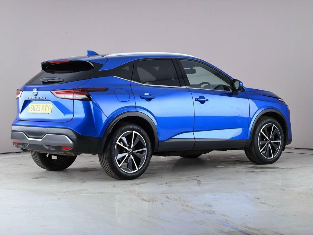Nissan Qashqai 1.3 Dig-t Mhev Tekna Euro 6 Ss SW23KYY Blue #6