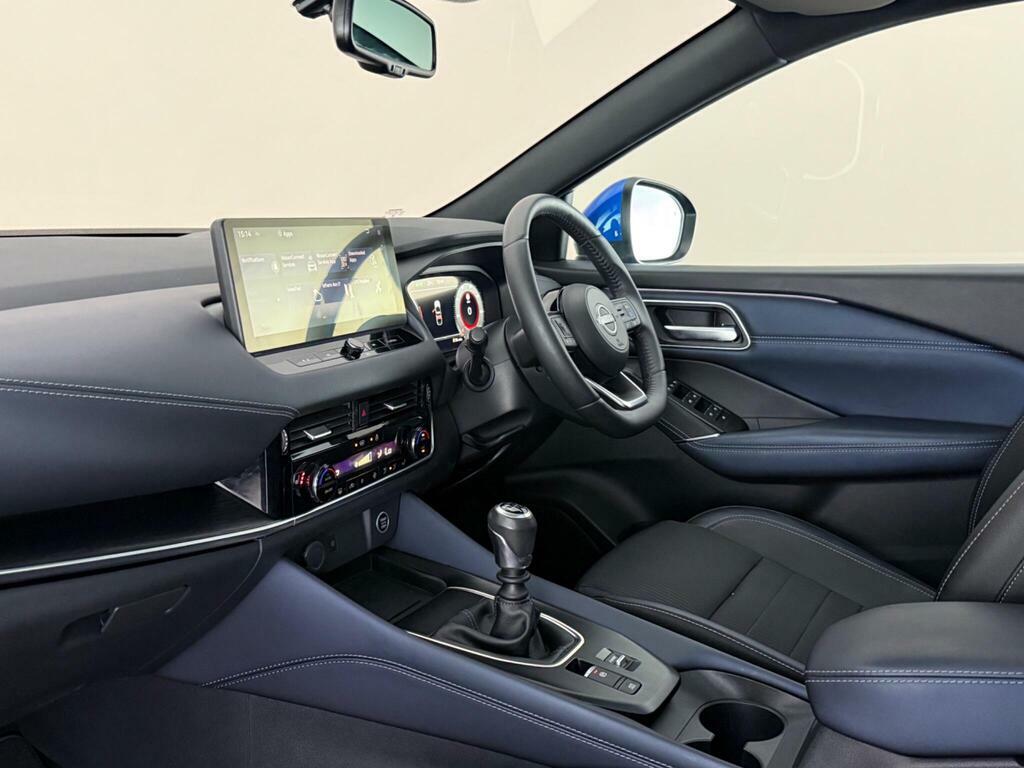 Nissan Qashqai 1.3 Dig-t Mhev Tekna Euro 6 Ss SW23KYY Blue #4
