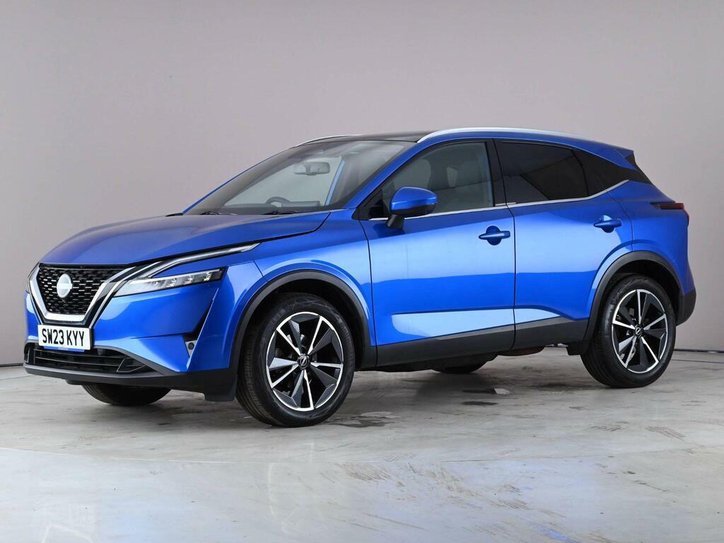 Nissan Qashqai 1.3 Dig-t Mhev Tekna Euro 6 Ss SW23KYY Blue #2