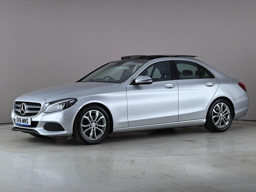 Mercedes-Benz C Class 2.1 C220d Sport Premium Plus 7G-tronic Euro 6 OV16WNS Silver #2