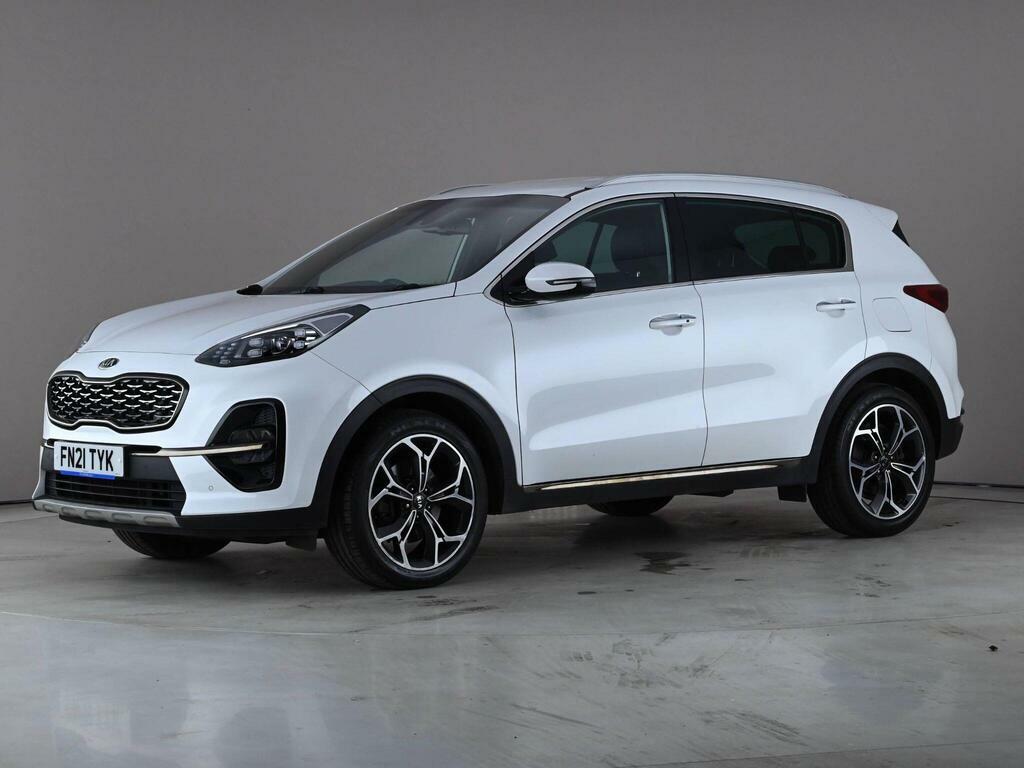 Kia Sportage 1.6 Crdi Mhev Gt-line Dct Euro 6 Ss FN21TYK White #2