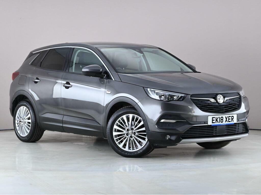 Vauxhall Grandland X 1.2 Turbo Sport Nav Euro 6 Ss Grey