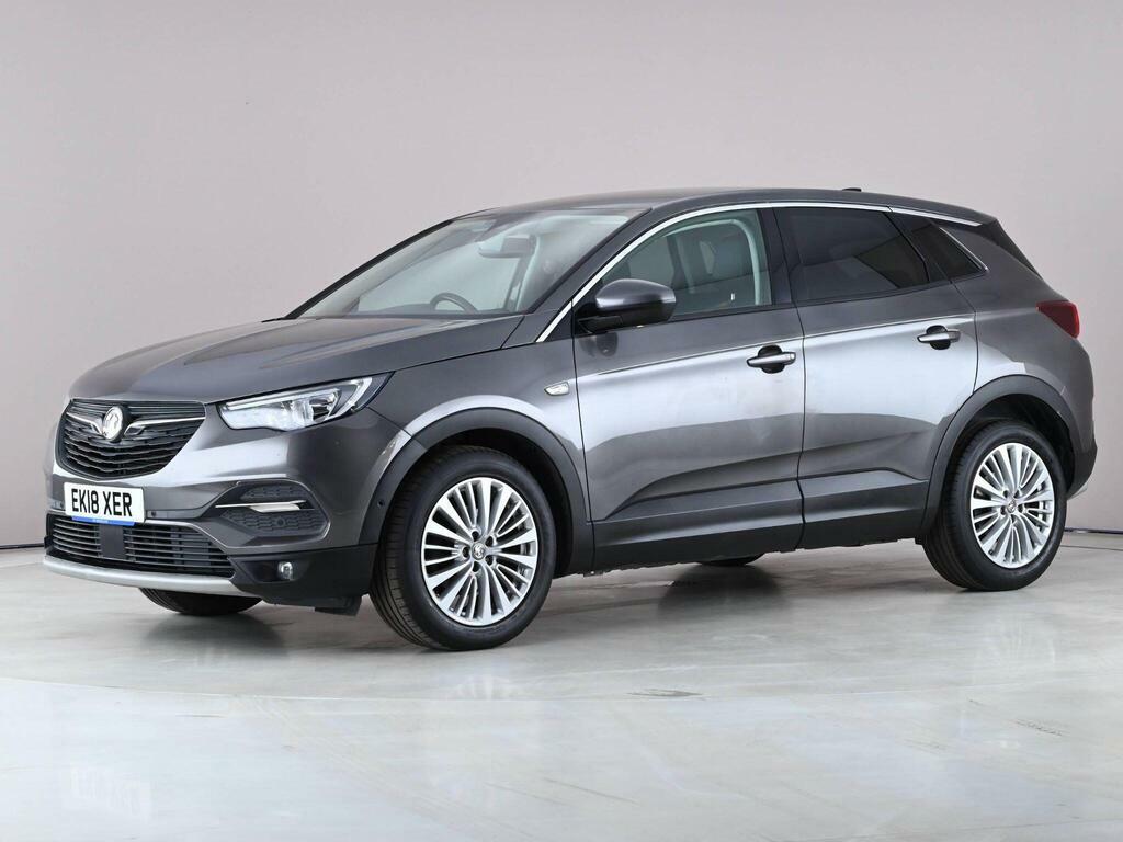 Vauxhall Grandland X 1.2 Turbo Sport Nav Euro 6 Ss EK18XER Grey #2