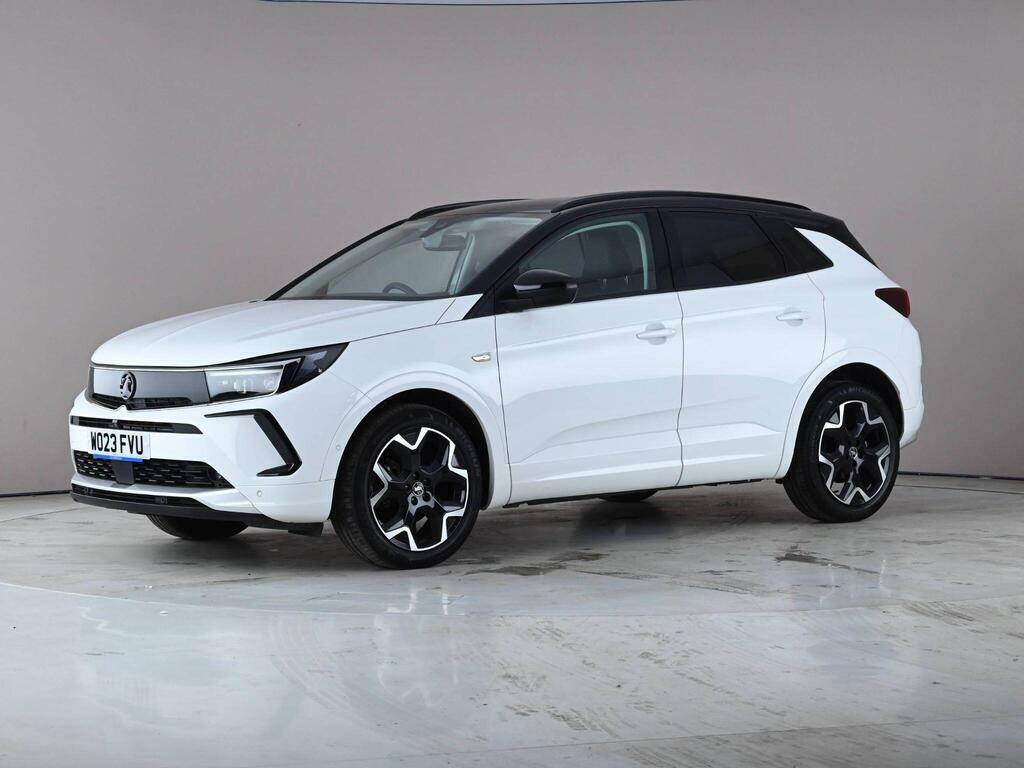 Vauxhall Grandland 1.2 Turbo Ultimate Euro 6 Ss WO23FVU White #2