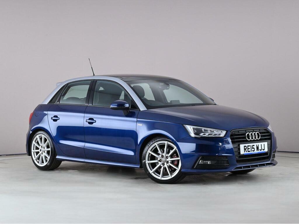 Audi A1 1.4 Tfsi S Line Sportback S Tronic Euro 6 Ss Blue