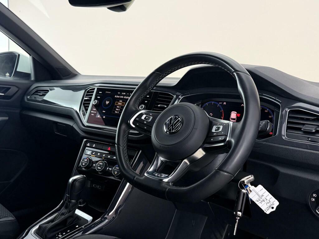Volkswagen T-Roc 1.5 Tsi Evo R-line Dsg Euro 6 Ss White #3
