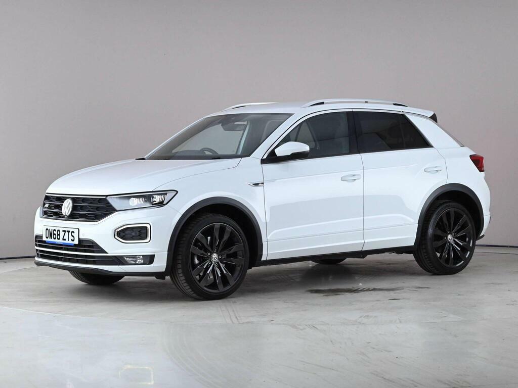 Volkswagen T-Roc 1.5 Tsi Evo R-line Dsg Euro 6 Ss White #2