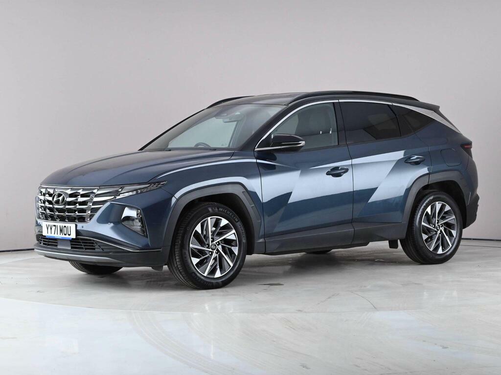 Hyundai Tucson 1.6 T-gdi Mhev Premium Dct Euro 6 Ss YY71MOU Blue #2