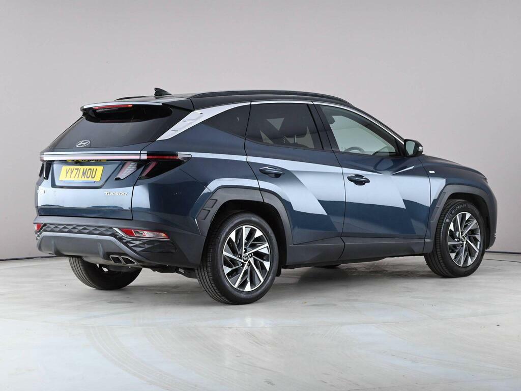 Hyundai Tucson 1.6 T-gdi Mhev Premium Dct Euro 6 Ss YY71MOU Blue #6