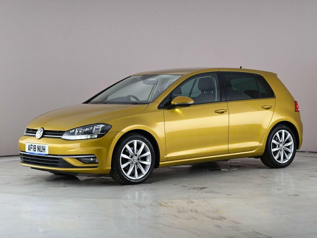 Volkswagen Golf 1.5 Tsi Evo Gt Dsg Euro 6 Ss AF18NUH Yellow #2