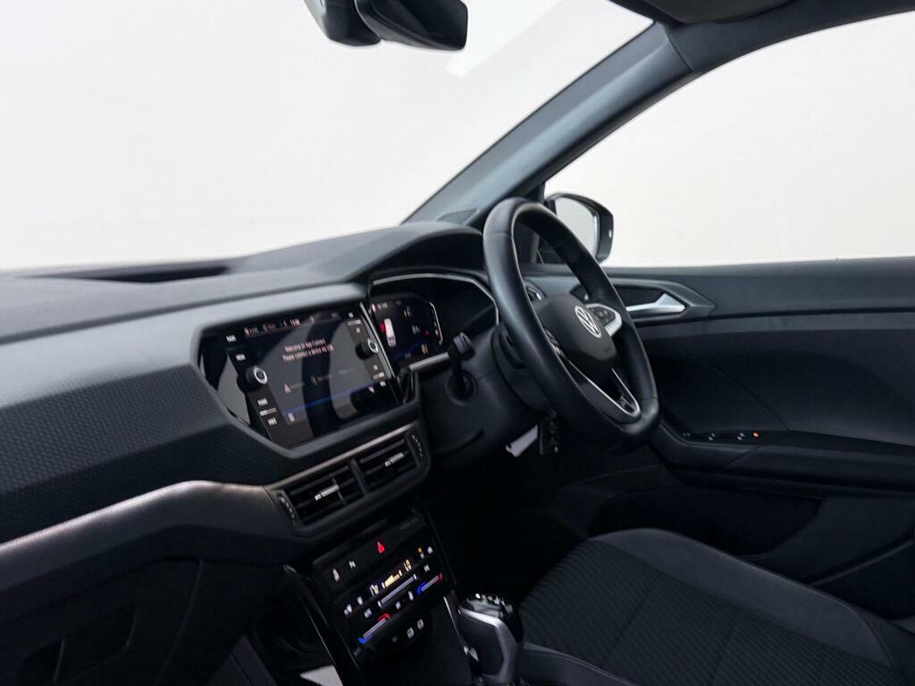 Volkswagen T-Cross 1.0 Tsi R-line Dsg Euro 6 Ss LT71GCZ Black #4