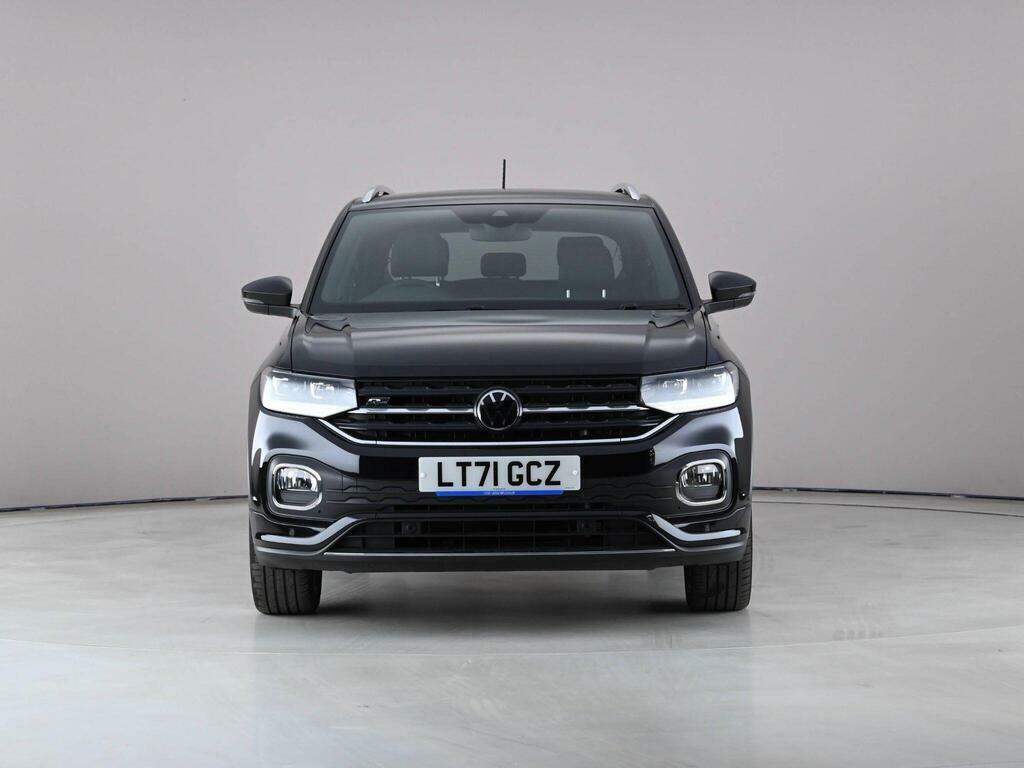 Volkswagen T-Cross 1.0 Tsi R-line Dsg Euro 6 Ss LT71GCZ Black #5