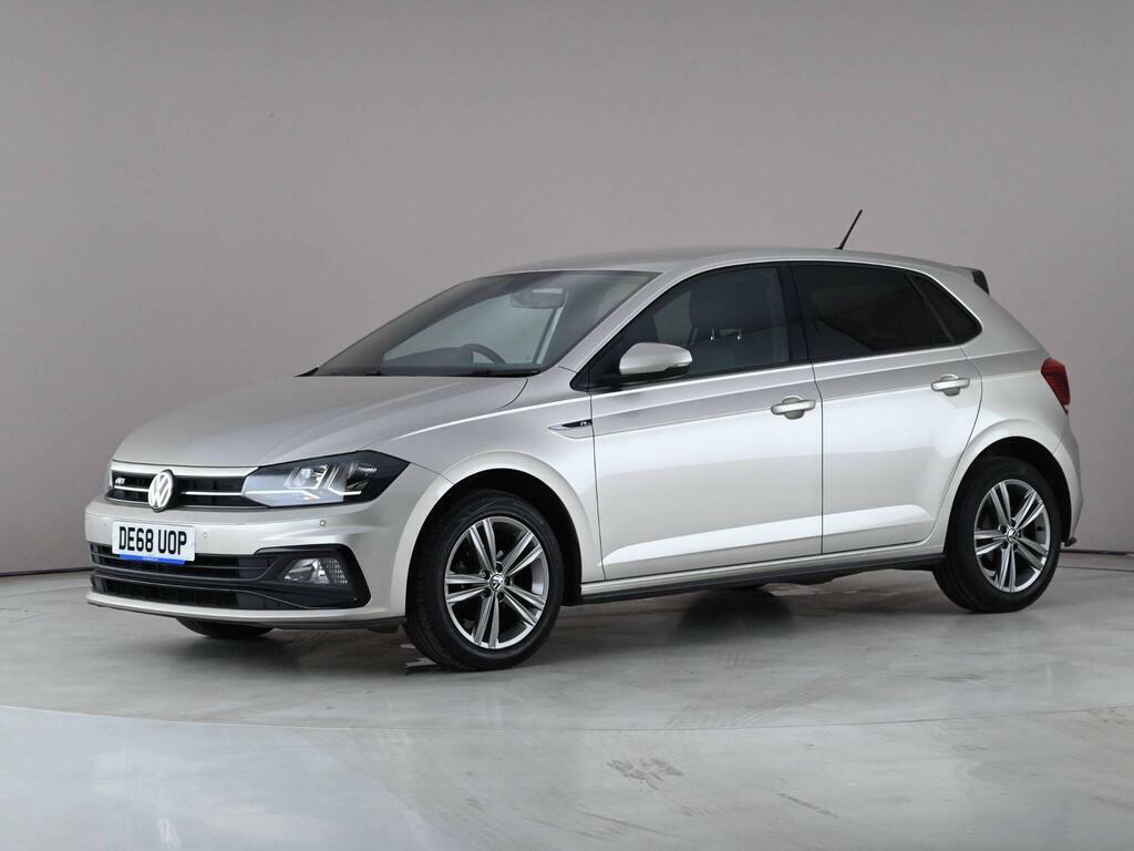 Volkswagen Polo 1.0 Tsi R-line Euro 6 Ss DE68UOP Silver #2