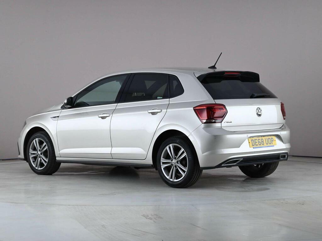 Volkswagen Polo 1.0 Tsi R-line Euro 6 Ss DE68UOP Silver #6