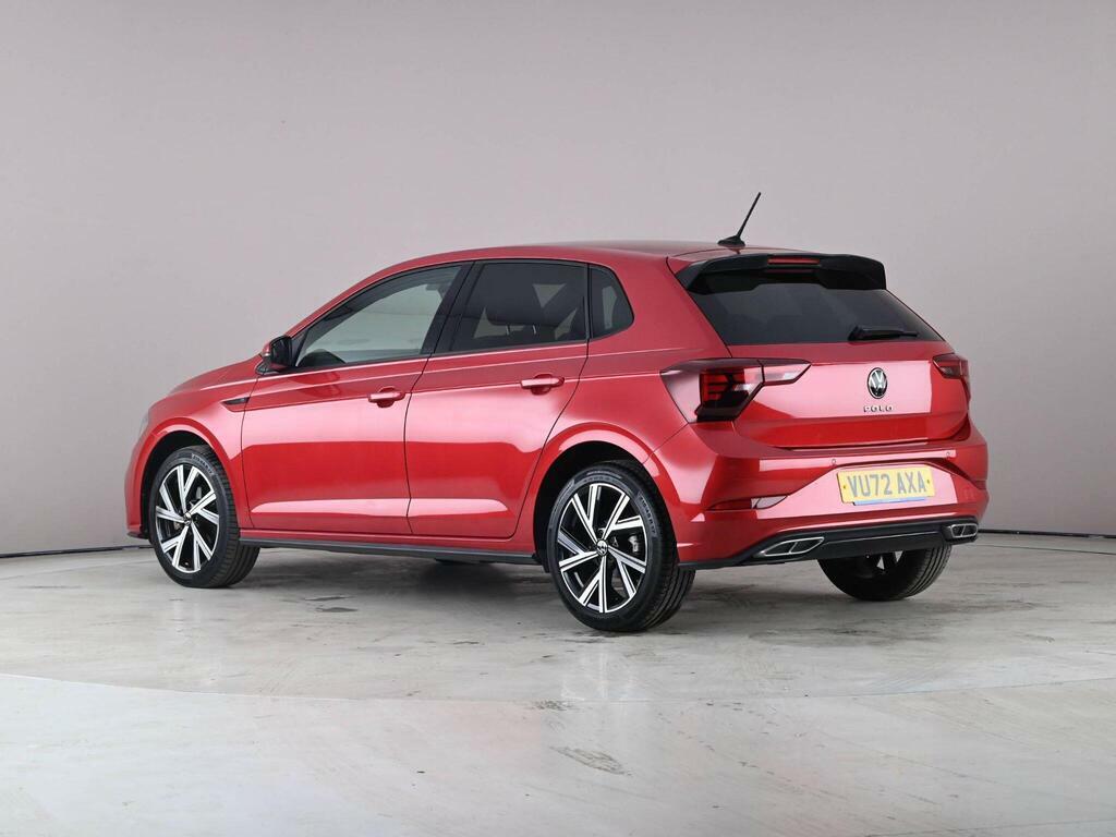 Volkswagen Polo 1.0 Tsi R-line Dsg Euro 6 Ss VU72AXA Red #6