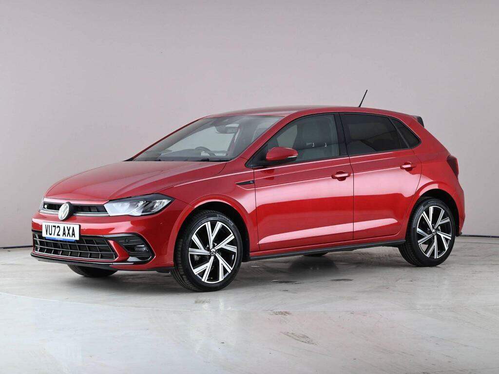 Volkswagen Polo 1.0 Tsi R-line Dsg Euro 6 Ss VU72AXA Red #2