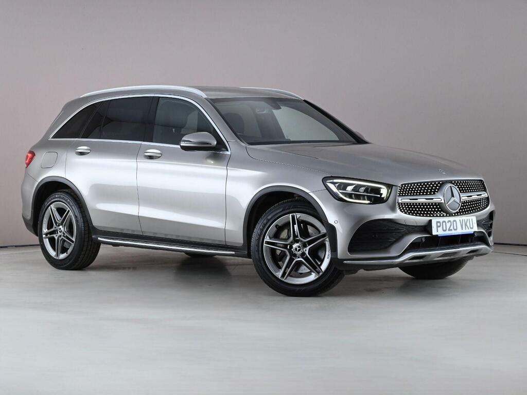 Mercedes-Benz GLC Class 2.0 Glc220d Amg Line G-tronic 4Matic Euro 6 Ss PO20VKU Silver
