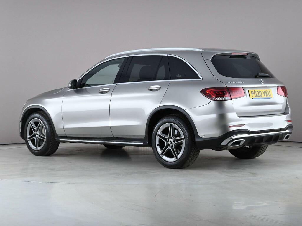 Mercedes-Benz GLC Class 2.0 Glc220d Amg Line G-tronic 4Matic Euro 6 Ss PO20VKU Silver #6