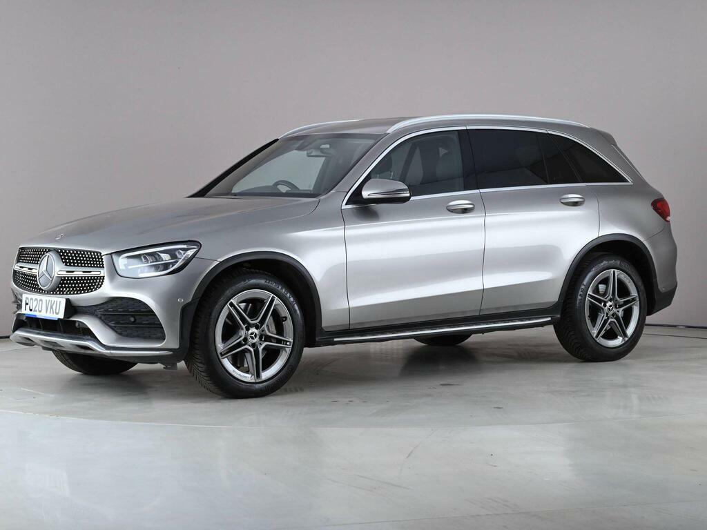 Mercedes-Benz GLC Class 2.0 Glc220d Amg Line G-tronic 4Matic Euro 6 Ss PO20VKU Silver #2
