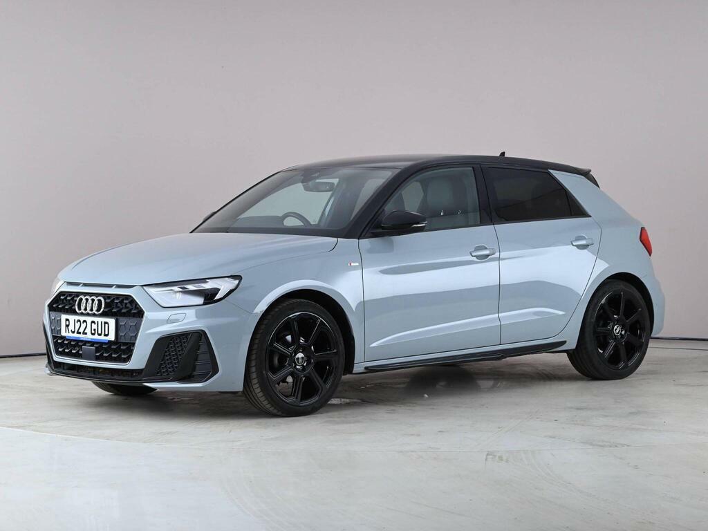 Audi A1 1.0 Tfsi 25 Black Edition Sportback S Tronic Euro RJ22GUD Grey #2