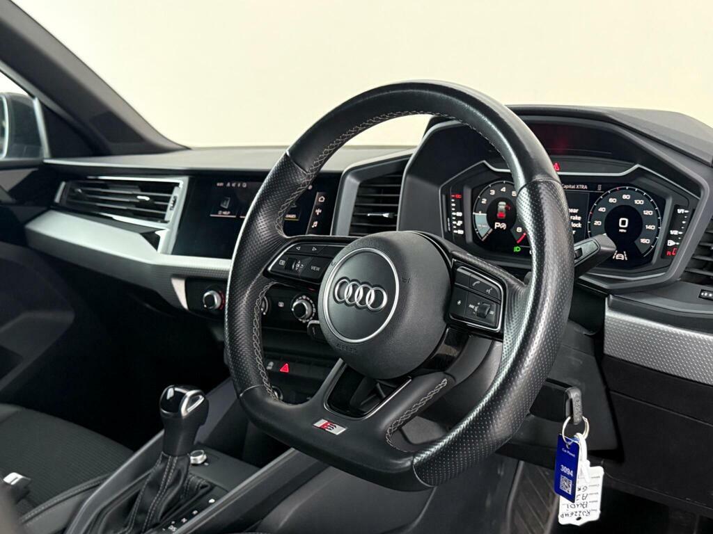 Audi A1 1.0 Tfsi 25 Black Edition Sportback S Tronic Euro RJ22GUD Grey #3