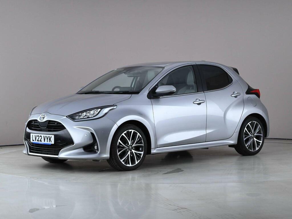Toyota Yaris 1.5 Vvt-h Excel E-cvt Euro 6 Ss LV22VYK Silver #2