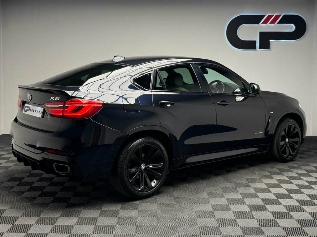 BMW X6 3L M Sport WJ66OOY Black #2