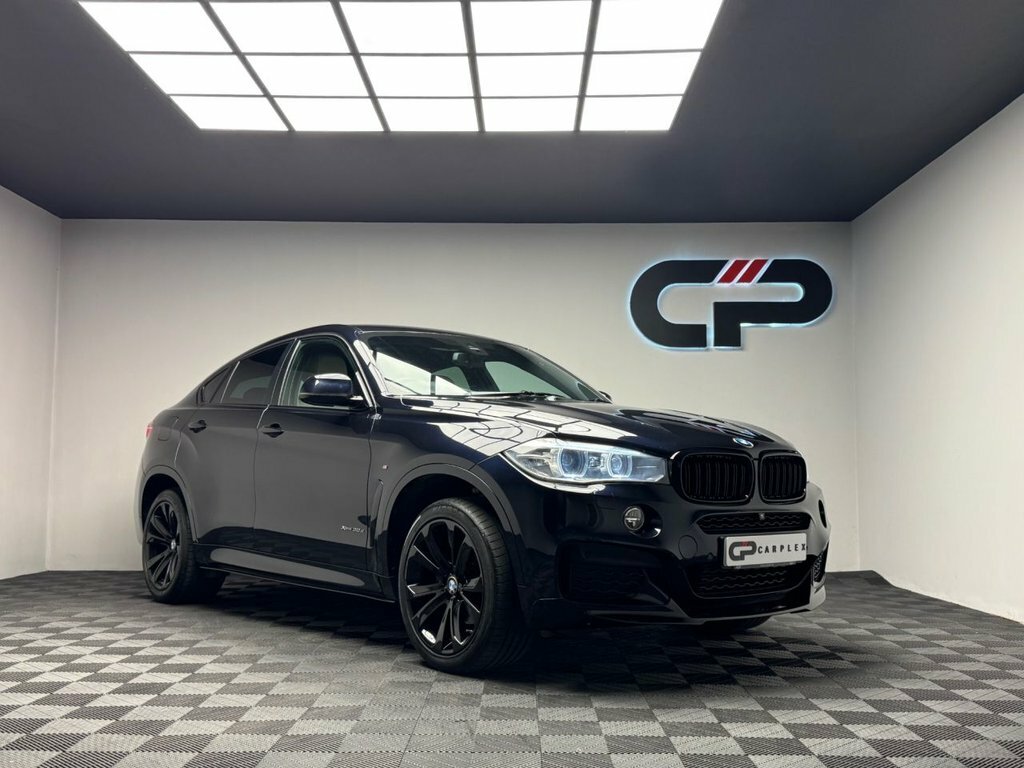 BMW X6 3L M Sport WJ66OOY Black #4