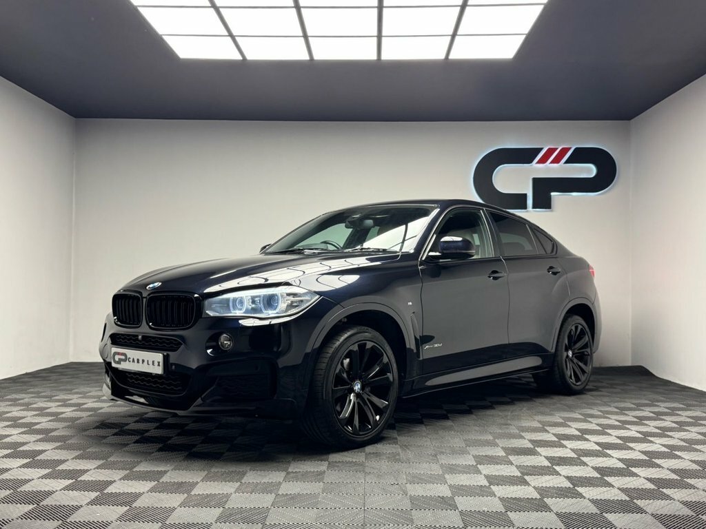 BMW X6 3L M Sport WJ66OOY Black #6